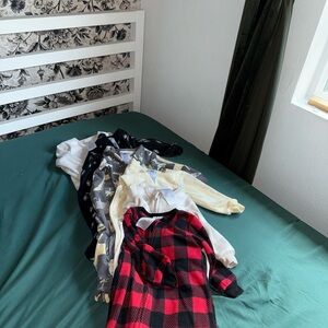 3-6 Months Soft Gerber Baby Assorted Neutral Kids Pajamas